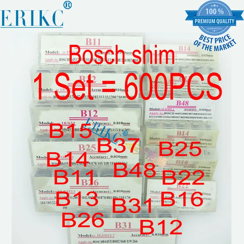 

Erikc B11 B12 B13 B14 B16 B22 B25 B26 B31 B48 B15 B37 B48 регулировочные шайбы в сборе для топливных инжекторов Cri и Crin