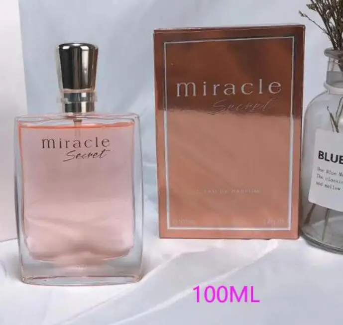 

Высококачественный бренд miracle secret, парфюм для женщин и мужчин, Цветочный длительный естественный вкус с атомайзером для мужчин, ароматы