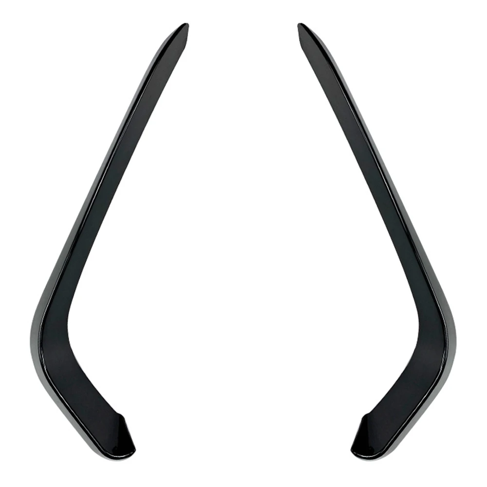 

Front Fog Lights Eyebrow Wind Knife Sticker Spoiler for B8 2016-2019 Fog Lamp Eye Lid Cover Trim