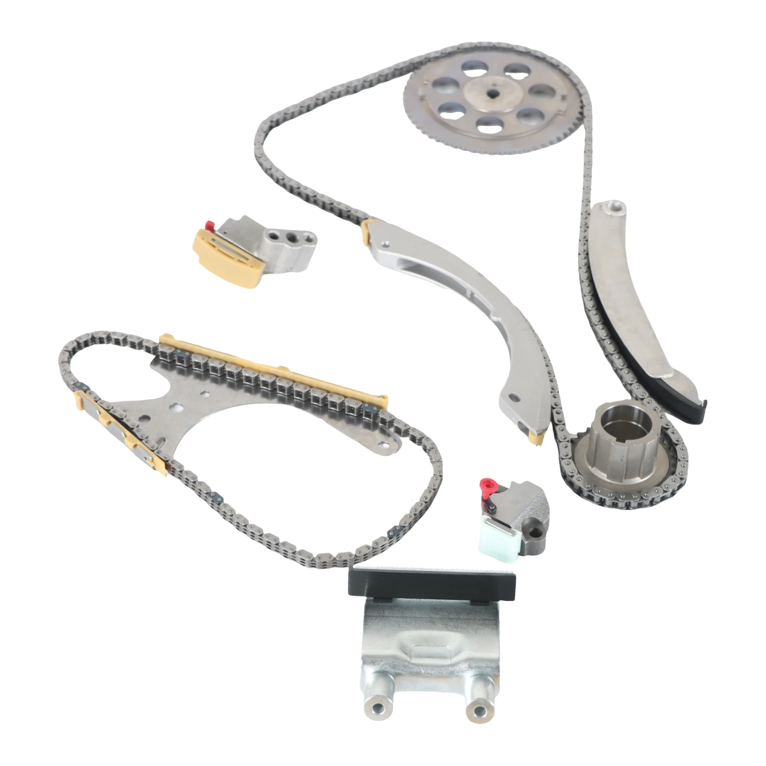 Фото Комплект цепи ГРМ DPGKITS для Chevrolet Colorado, GMC Canyon, Isuzu, Hummer 2004-2008 гг., 2.8L, 3.5L, артикулы 12595030, 12588053, 12576884, TK10428D №2