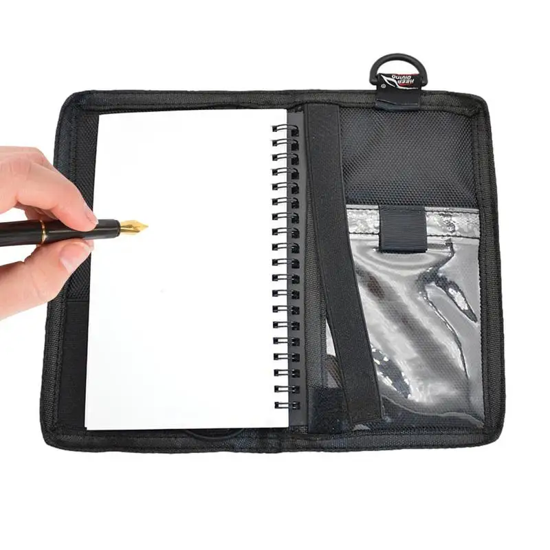 

Waterproof Notebook Underwater Paper Notebook With Replaceable Pencil Nylon Fabric Hanging Water Resistant Notebook Writing