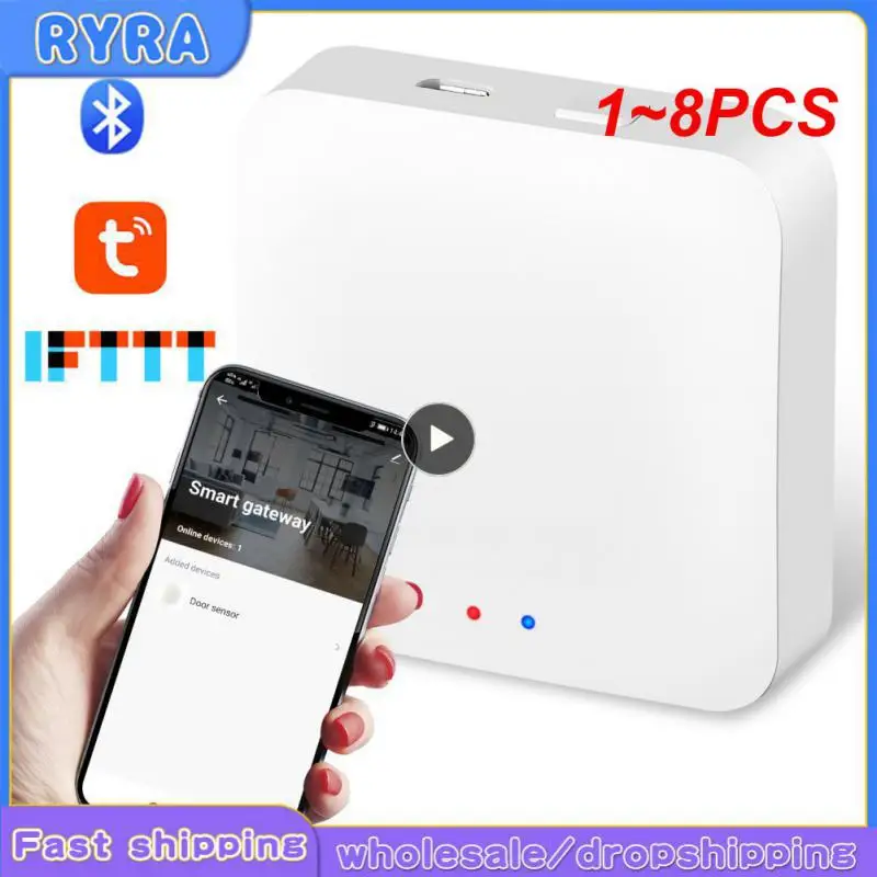 

Умный беспроводной шлюз Corui Tuya, совместимый сетчатый шлюз с Bluetooth, автоматизация умного дома, дистанционное управление, 1 ~ 8 шт.