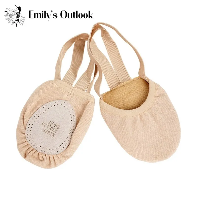 Женские холщовые танцевальные туфли Pirouette Ii тапки современные Четырехсторонние