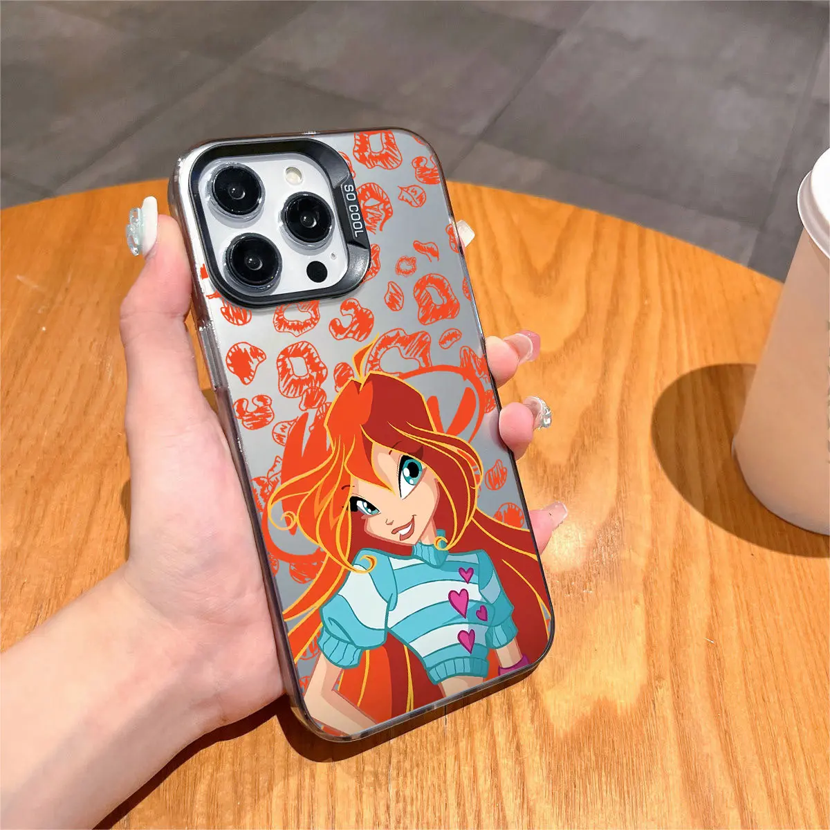 Новый модный матовый чехол для телефона Winxs для Oppo A5x A60 A79 A98 A1 A78 A58 A38 A18 A57 A76 A36 A17 A94 A74 A55 F29 Pro 4G 5G (art.: 3920d293269ee) - 3920d293269ee