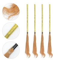 4pcs witches brooms cosplay broom cosplay supplies witches brooms prop