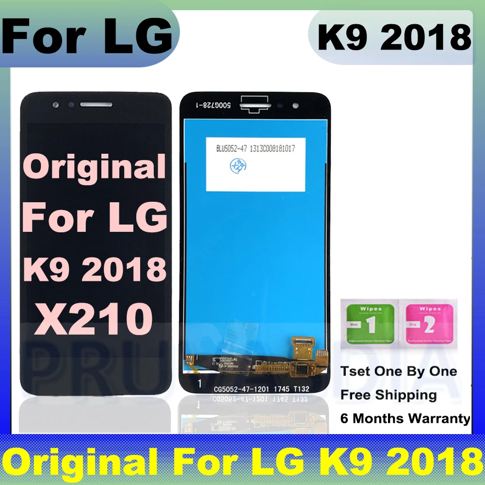 ЖК-дисплей для LG K9 2018 X210 X210K X210L X210S детали замены | Мобильные телефоны и аксессуары