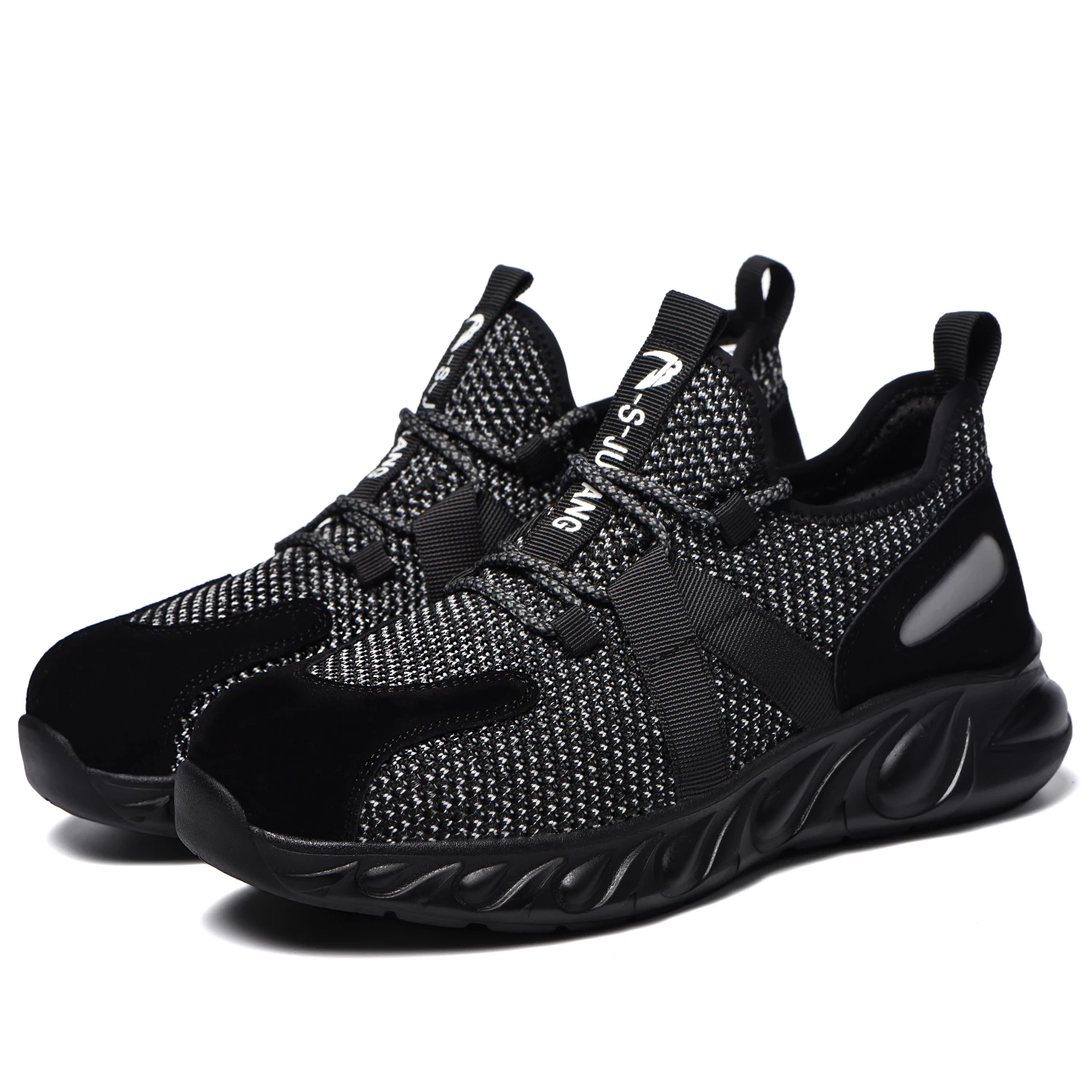 

Легкие женские защитные ботинки со стальным носком, рабочие ботинки, проколостойкие защитные рабочие кроссовки, защитная обувь против ударов 2023