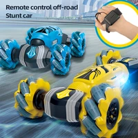 rc car 4wd radio control stunt car gesture induction twisting off road vehicle drift rc toys with light remote control vehicle