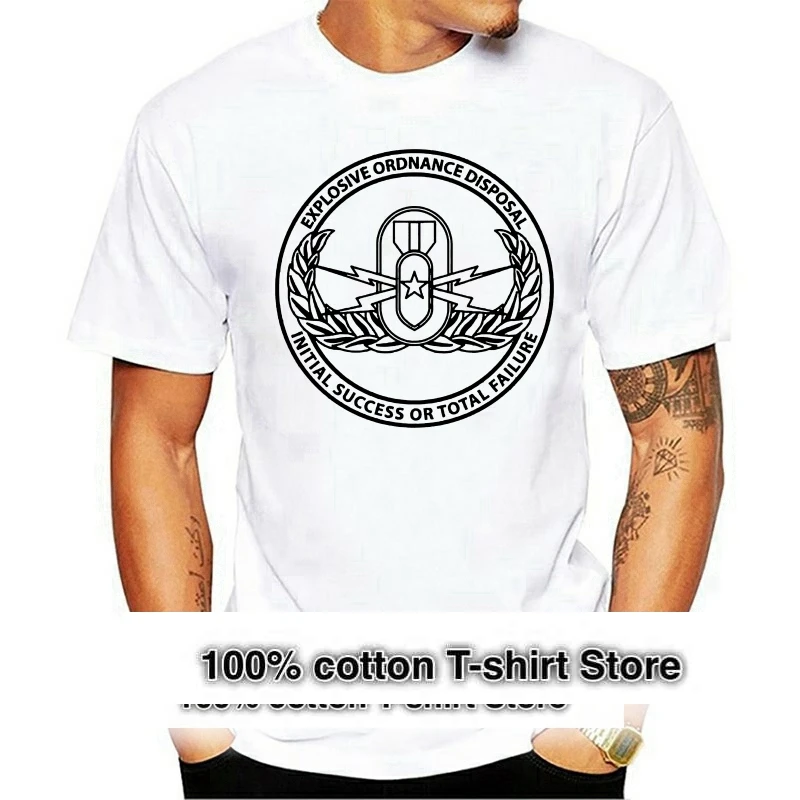 

3D T Shirt Men Funny Tee Shirts Short Sleeve Eod Explosive Ordnance Disposal Design T shirt Men Women Cartoon