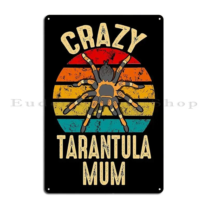 Крейзи Тарантул мама паук арахнид металлический налет Забавный железная Эмблема