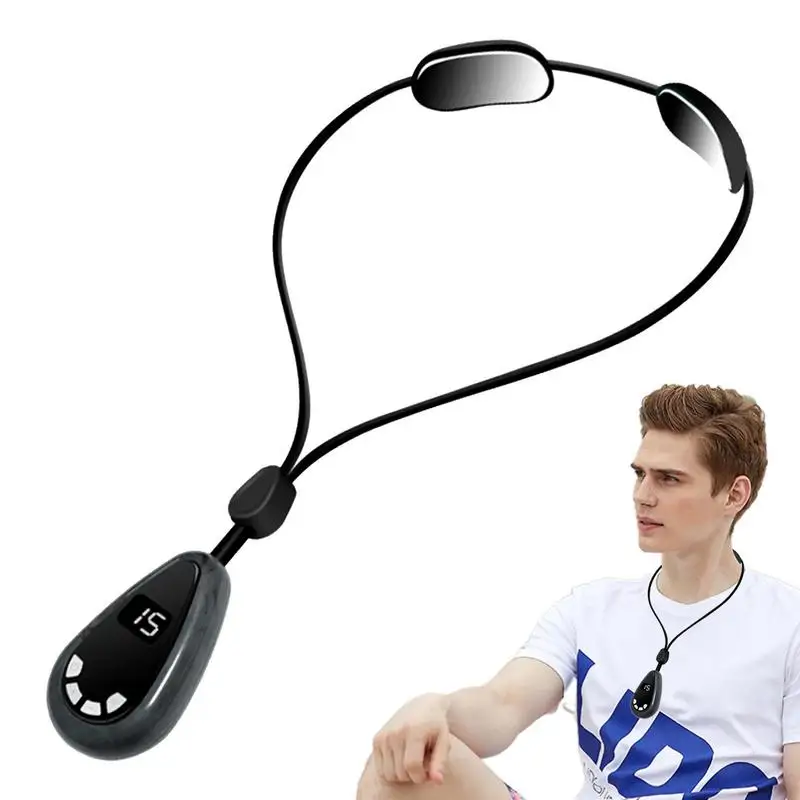 

Portable Pendant Neck Massager Mini Cervical Spine Massage Device Neck Hanging Deep Tissue Relief Massage Tool With Soothing