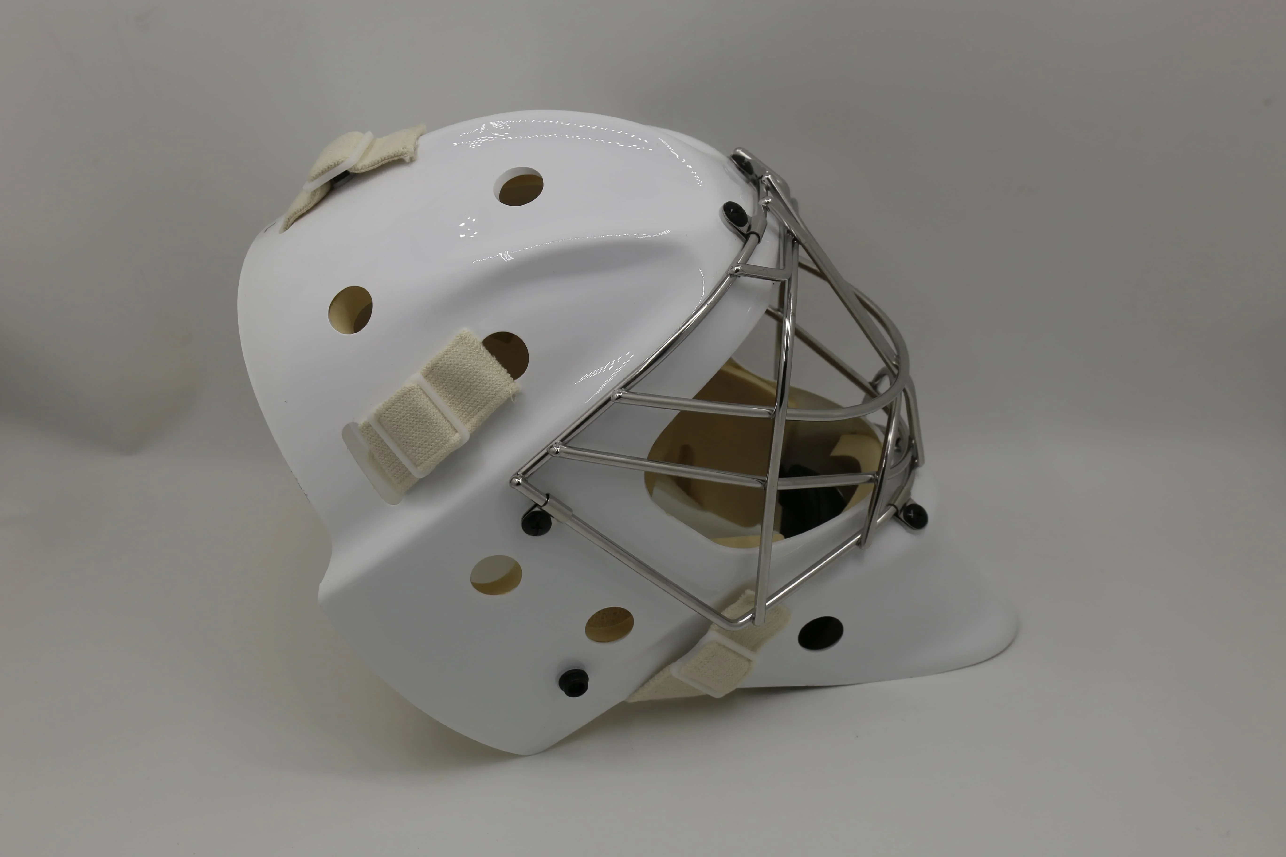 markii Exquisite Workmanship Full Face Shield Hockey Goalie Helmet With Stainless Steel 304 Cage
