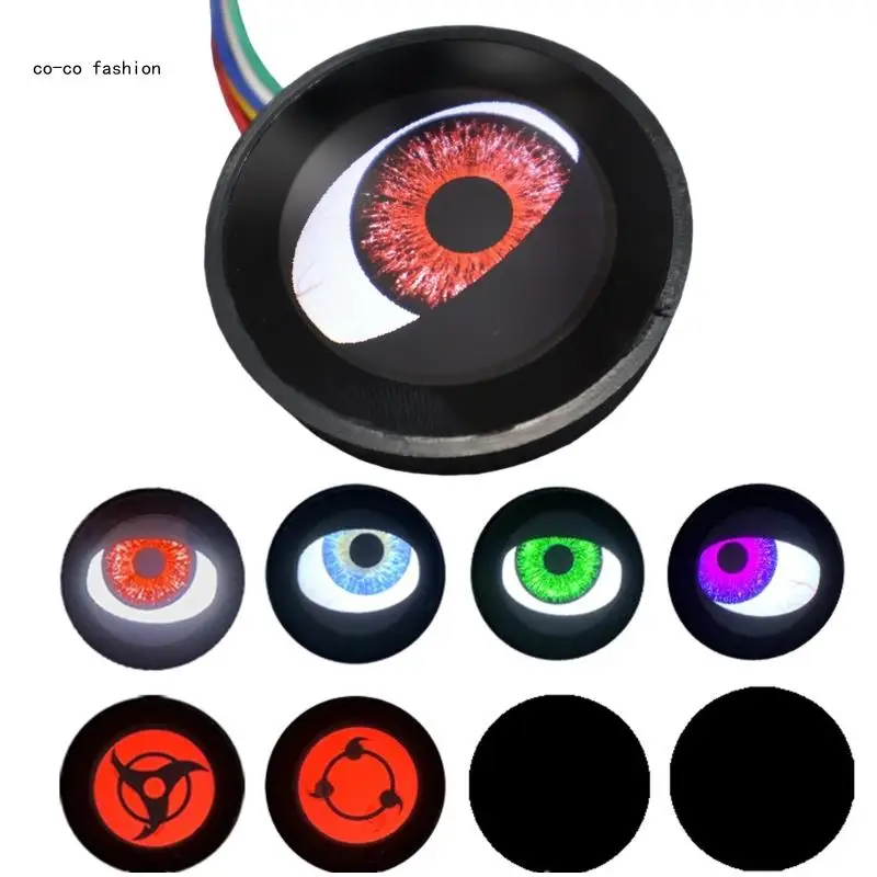 517B 12V светодиодные динамические фары для глаз автомобильные в сборе