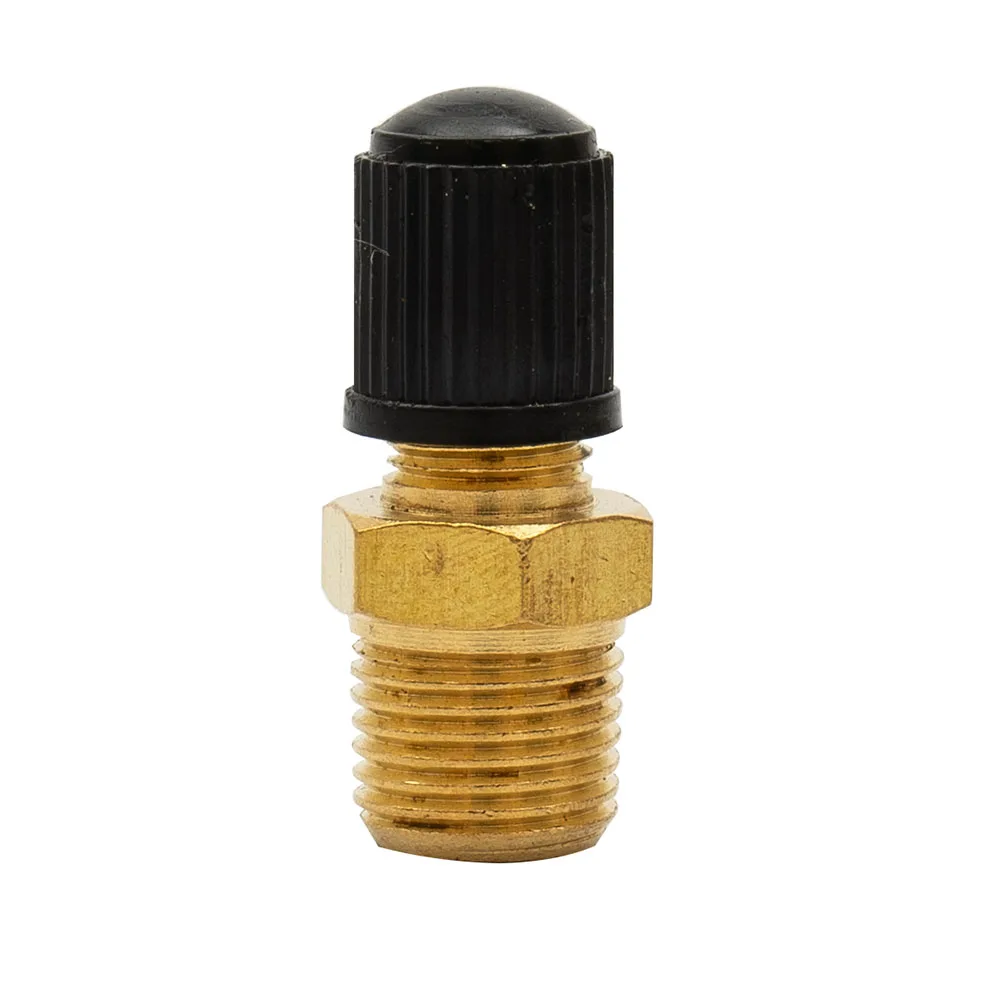 

High Quality Useful Durable Tank Fill Valves 4Pcs Accessories Air Compressor Brass Connectors Nickel Plated Parts