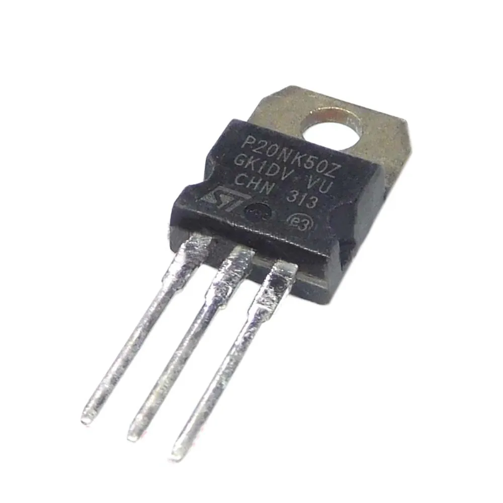 10pcs STP20NK50Z P20NK50Z N-Channel MOSFET Transistor TO-220 - купить по выгодной цене |