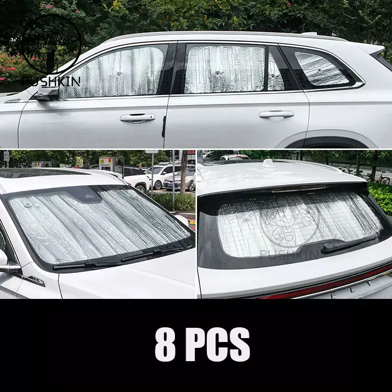 

Солнцезащитные занавески для Geely Monjaro KX11 Grand Koleos, защита от ультрафиолета, солнцезащитный козырек, передние Аксессуары для автомобилей