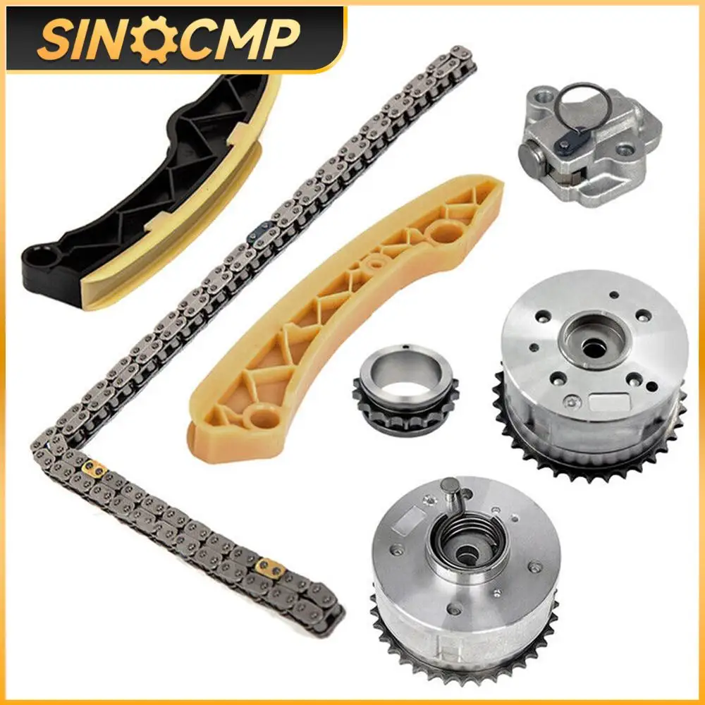 Комплект цепи ГРМ и пара шестерен VVT для Hyundai Accent KIA RIO FORTE5 OPTIMA 1 6 профессиональные