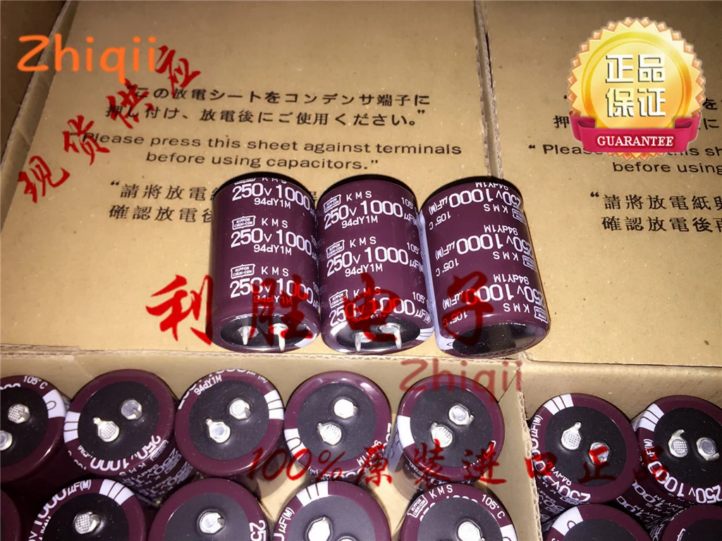 Оригинальный новый Электролитический Конденсатор 1000 мкФ 250V NIPPON CHEMI-CON в 30*40 км 2
