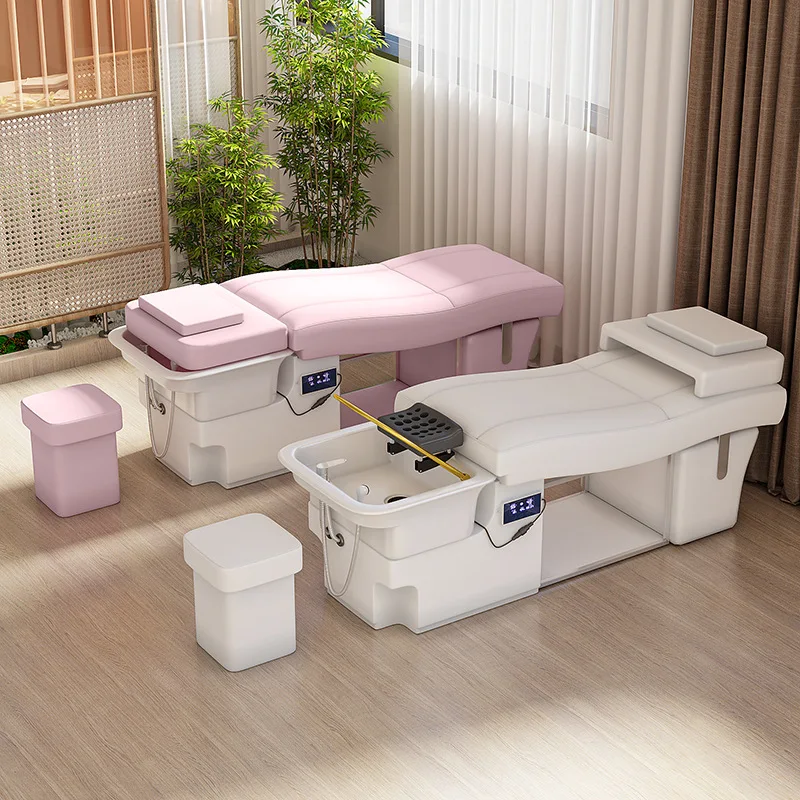 Тайская керамическая раковина для обработки головы шампунь кровать