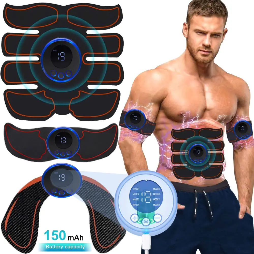 

Abdominal Anti Fitness Cellulite Slimming Muscle Body Weight Loss Sport Lift Equipment Hip Stimulator Chargeable Trainer