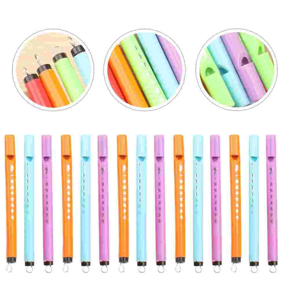 

35 Pcs Bulk Toys Kids Flute Bird Whistle Plaything Music 12.5X0.9CM Plastic Mini Child