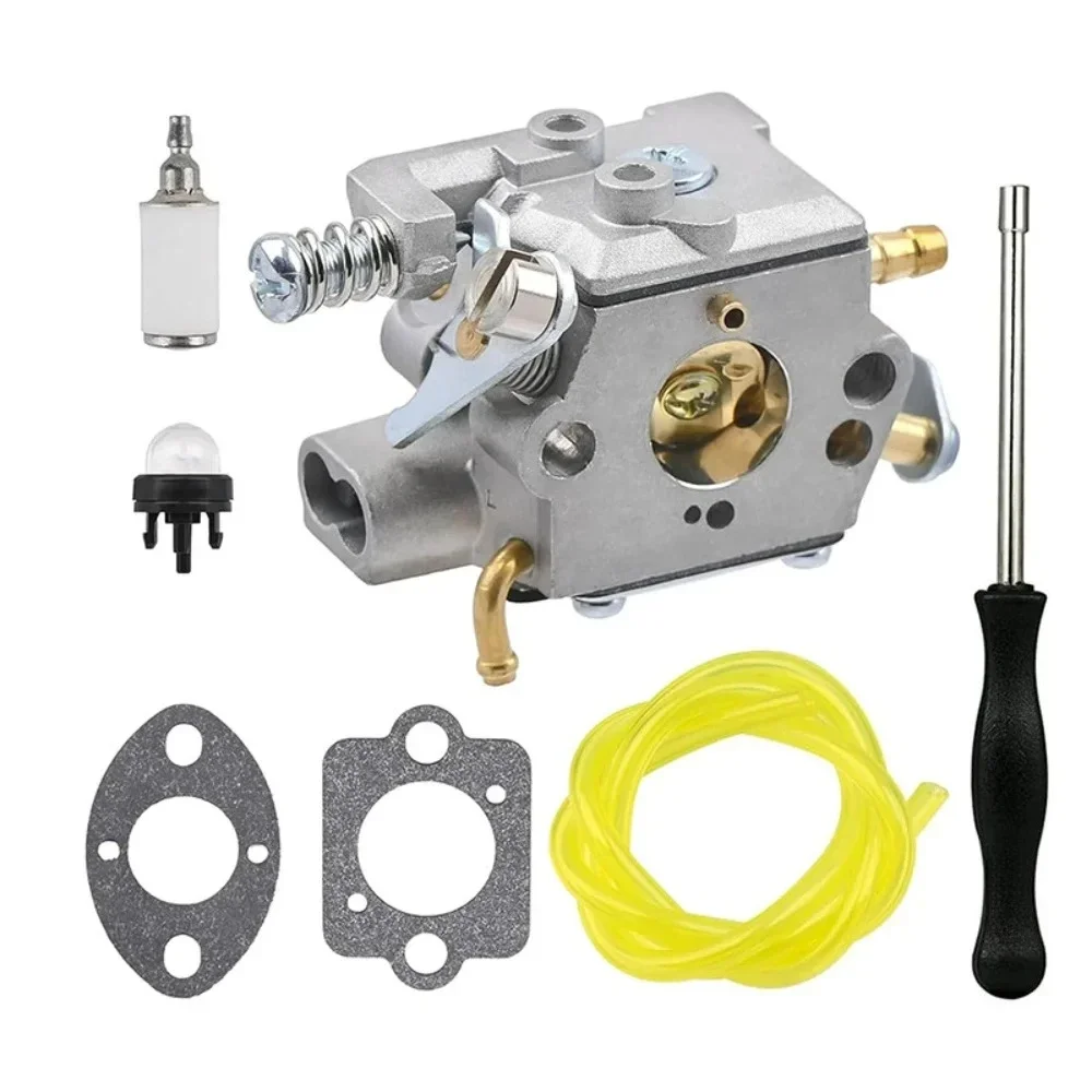 Фото Комплект карбюратора 584901401 для Husqvarna 525LST, 525LS, 525ES, 525L, 325HE3, 325HE4. Замена 966787601, 966787701, 576401601. Карбюратор для газонокосилки. №1
