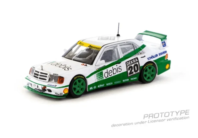 Tarmac Works 1:64 190 E 2.5-16 Evolution II DTM 1991 # Литая под давлением модель автомобиля 20