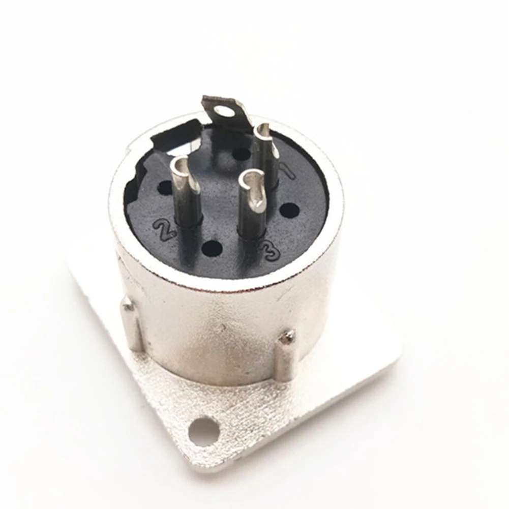 

XLR Plug XLR Socket 3 Pin XLR Chassis Socket Zinc Alloy Silver Snake Cable Applications 3 Pin Metal Bodied Seatpost