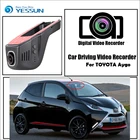 YESSUN для TOYOTA Aygo автомобильный мини видеорегистратор для вождения видео регистратор приложение управление Wifi камера регистратор видеорегистратор оригинальный стиль