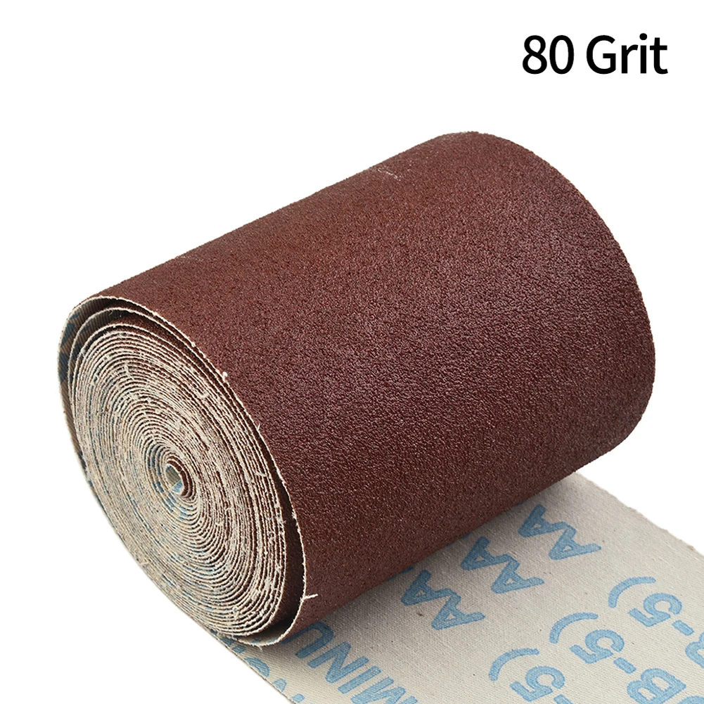 

1pc 10 Meter Emery Cloth Roll Polishing Sandpaper Grinding Emery Sanding Belt For Grinding Tools Metalworking Woodworking Tools
