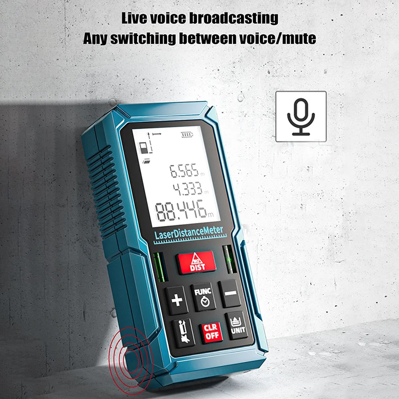 

Trena40 Meters Distance Laser Rangefinder Voicecaddie Red Dot Measure Laser Ruler Distance Meter Electrician Job Hand Tools