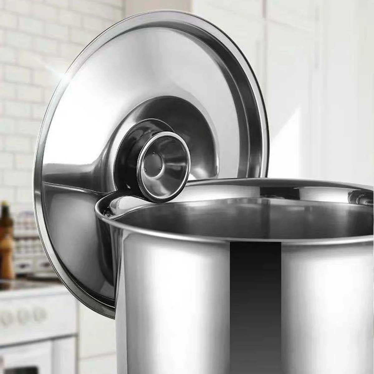 Банка для приправ из нержавеющей стали с крышкой кухни специальная банка варенье