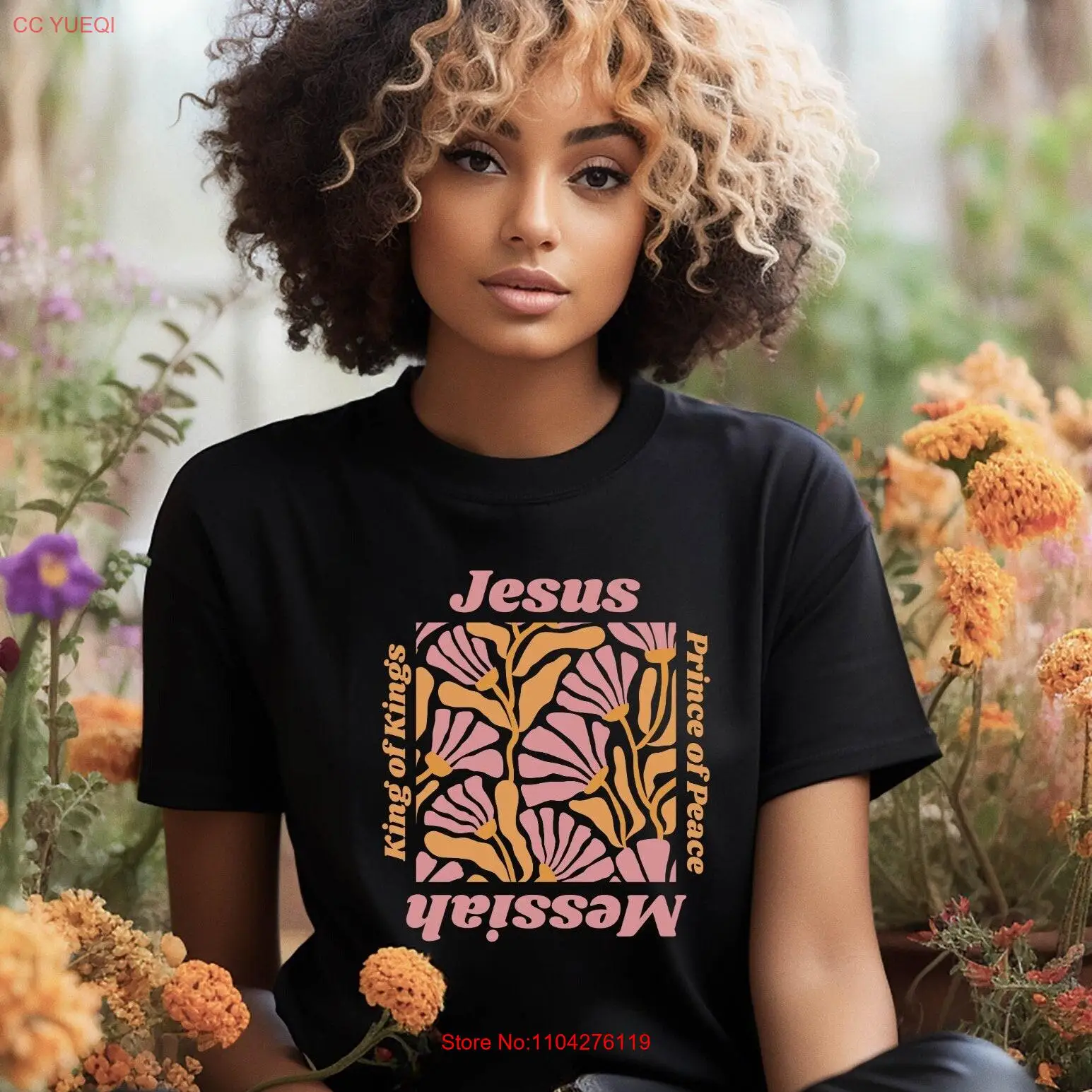 Футболка с коротким рукавом Иисуса в стиле бохо христианская Библия месианская