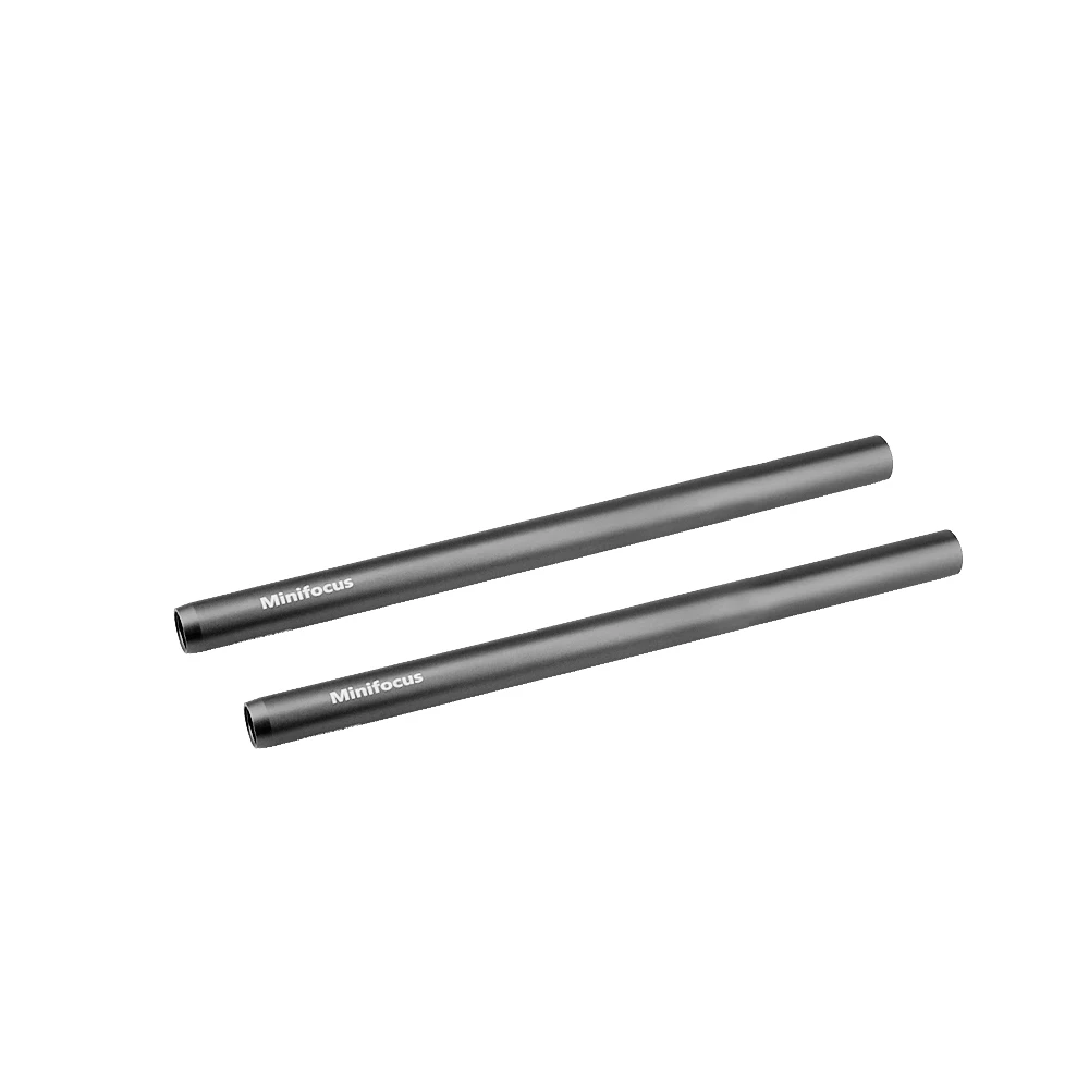 

Minifocus Gray Aluminum Alloy 15mm Rod M12-20cm 8inch Long (2 Pack)