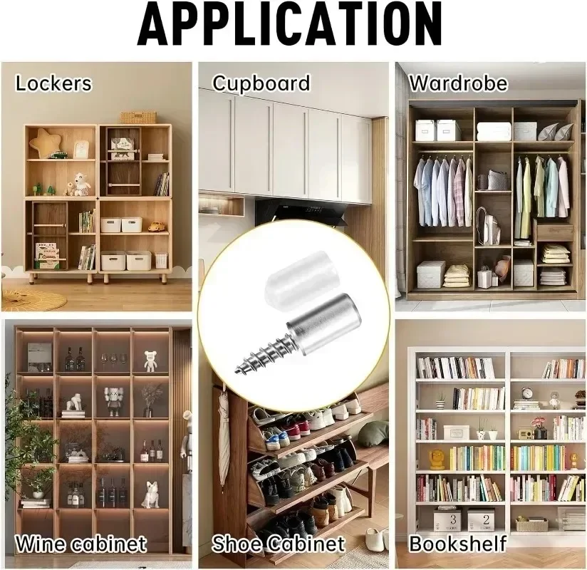 100/10 шт. саморезы держатель тарелки кронштейны для перегородки гардероба