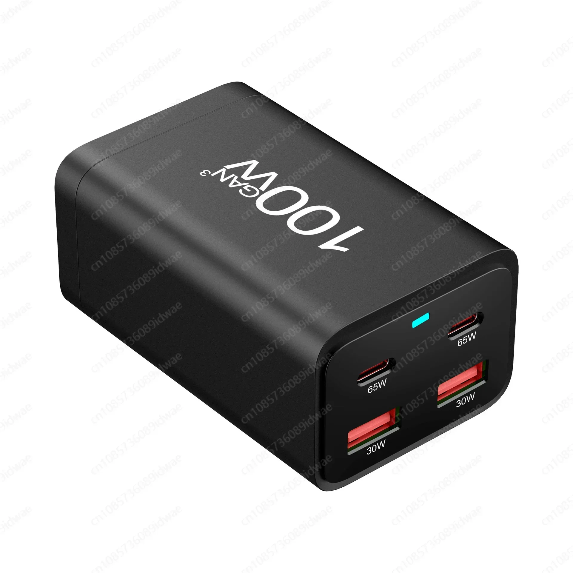 Зарядное устройство GaN PD 100 Вт Многопортовое настольное зарядное мощностью 2C2A