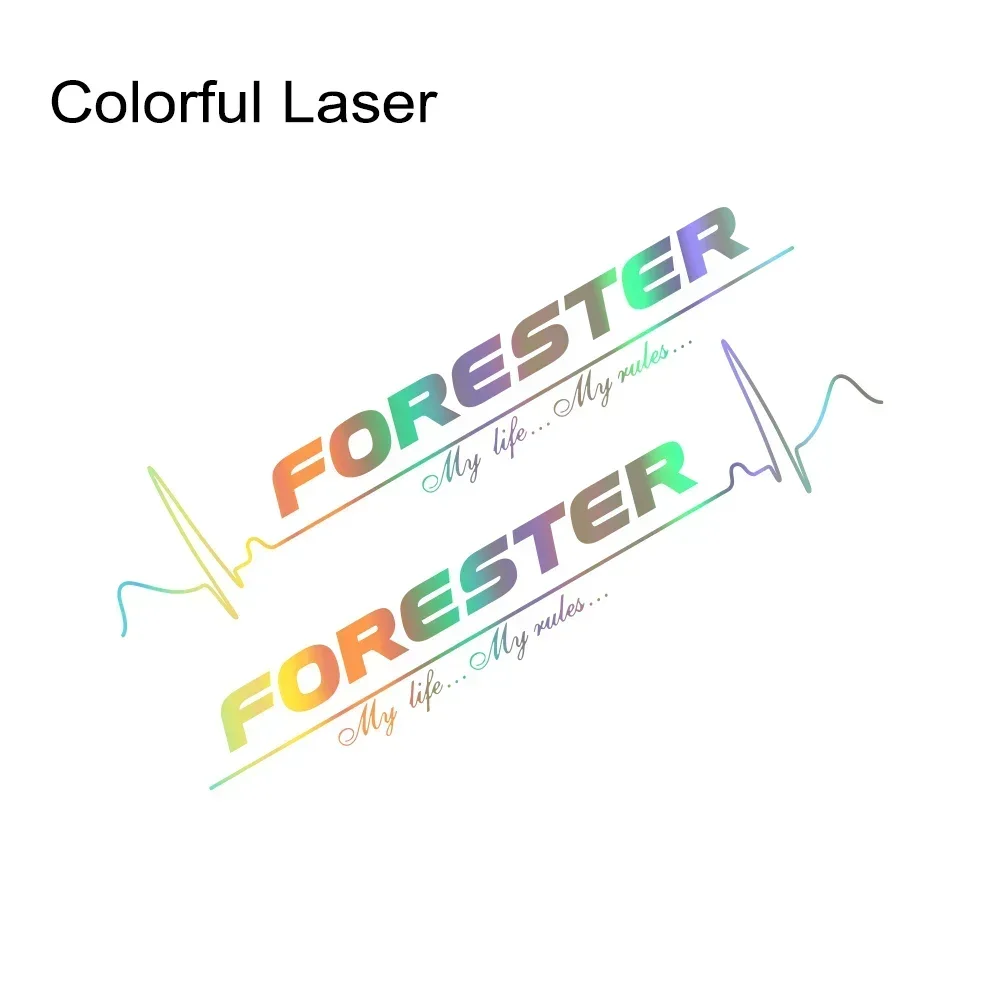 

Автомобильные наклейки для Subaru Forester SJ SH SG SK SF SG5 SF5 2013 ~ 2019 My Life Rules Стайлинг виниловая пленка наклейки Авто SUV аксессуары