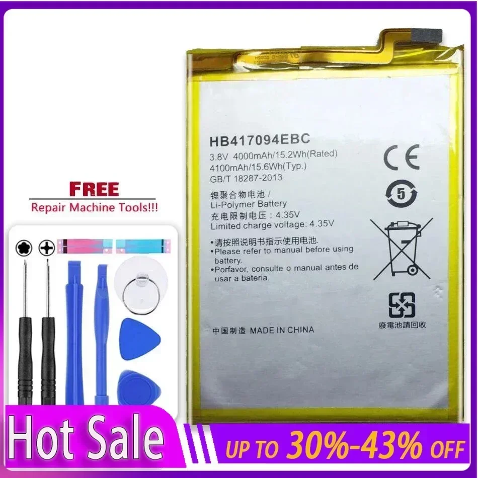 HB 417094 Сменный аккумулятор EBC для телефона Huawei Ascend Mate 7 Mate7 MT7 TL00 TL10 UL00 CL00 портативные