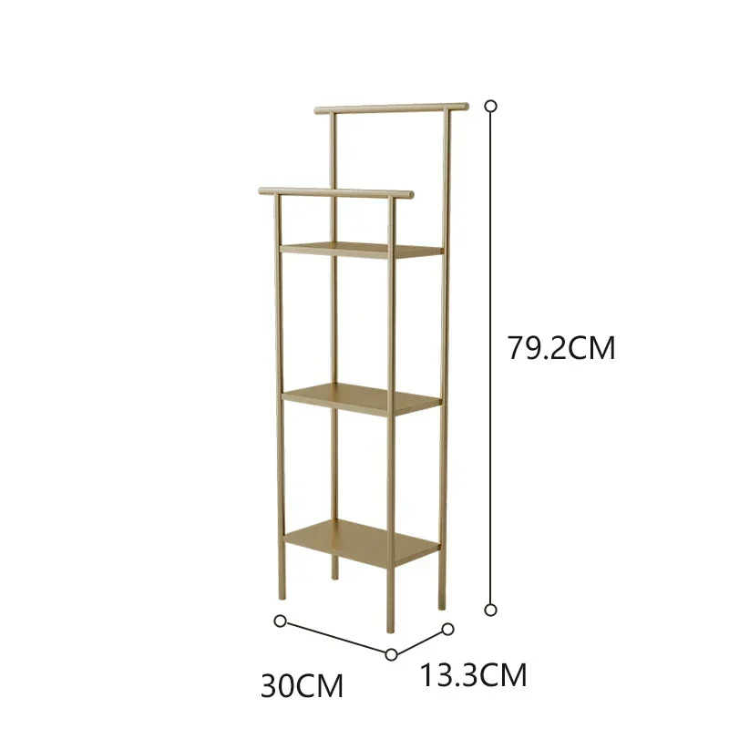 

Золотая напольная вешалка для полотенец