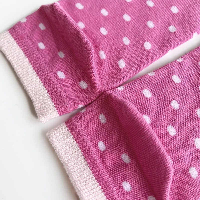 Женские Хлопковые Дышащие Мягкие Эластичные Прочные Тапочки-носки С Круглым