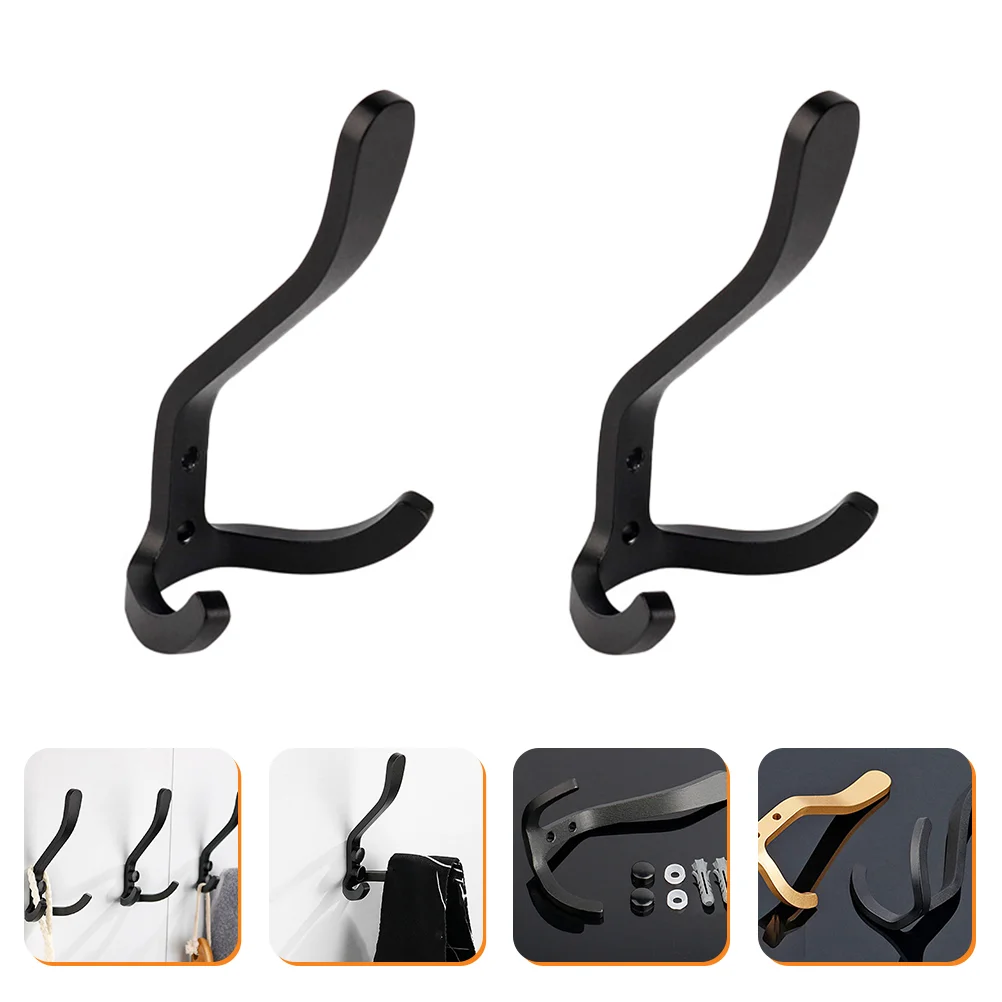 

2 шт., Алюминиевые крючки для пальто