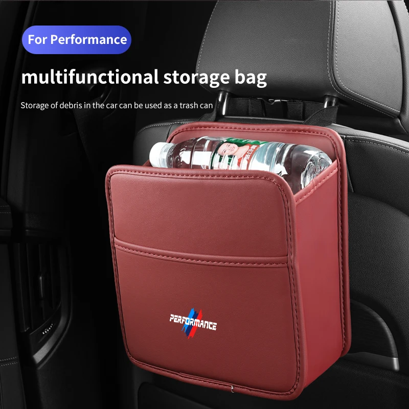 

Universal Car Seat Storage Bag Foldable Store Box Accessories Auto Interior Backseat Organizer For BMW Series 3 5 7 F10 G30 G20