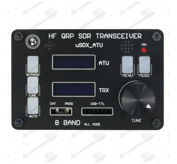 Фото uSOTA-ATU USDX HF QRP SDR трансивер со встроенным антеннным тюнером ATU-100 и двойным OLED-дисплеем №4