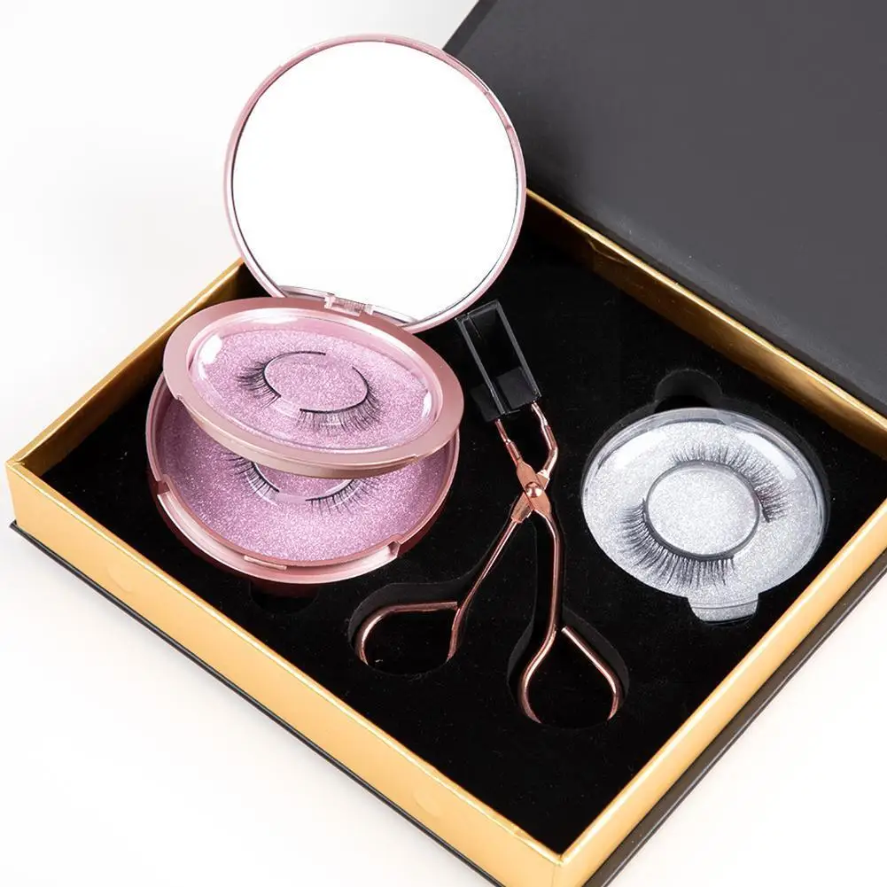 

3D Натуральные Искусственные ресницы, магнитный фотоаппликатор, магнитные водонепроницаемые долговечные ресницы, яркие многоразовые ресницы Las L7F7