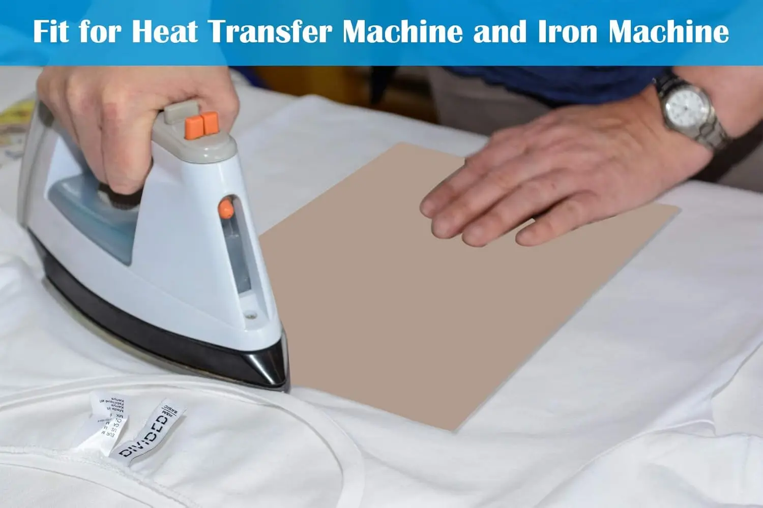 Пакет те-флонов для термопресса трансферный лист антипригарная бумага 12 x 16