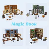 children toys magic books gryffindors college deformation herbal potion classroom building block friends boys birthday gifts toy