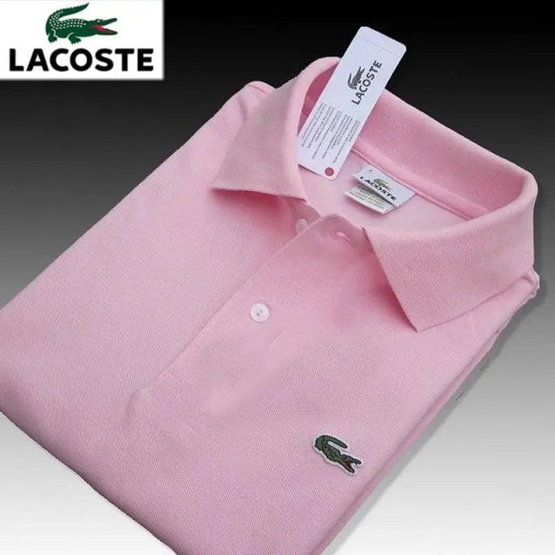 Рубашка-поло мужская с коротким рукавом хлопок повседневная роскошная