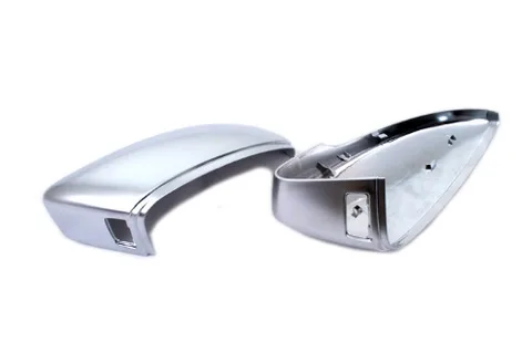 Замена крышки бокового зеркала R Line Style Silver Matt Chrome (Lane Assist) ДЛЯ VW Passat B7/CC