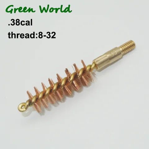 Green World 3 шт./лот .22cal-.45cal бронзовая щетка, щетка для чистки пистолета