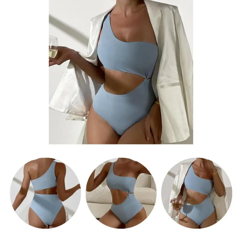 

Beachwear Fantastic Elastic Summer Monokini Bathers Swimsuit Wireless for Holiday